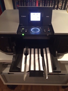 Besteck auf einem Drucker